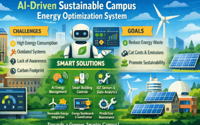 AI-Driven Sustainable Campus Energy Optimization